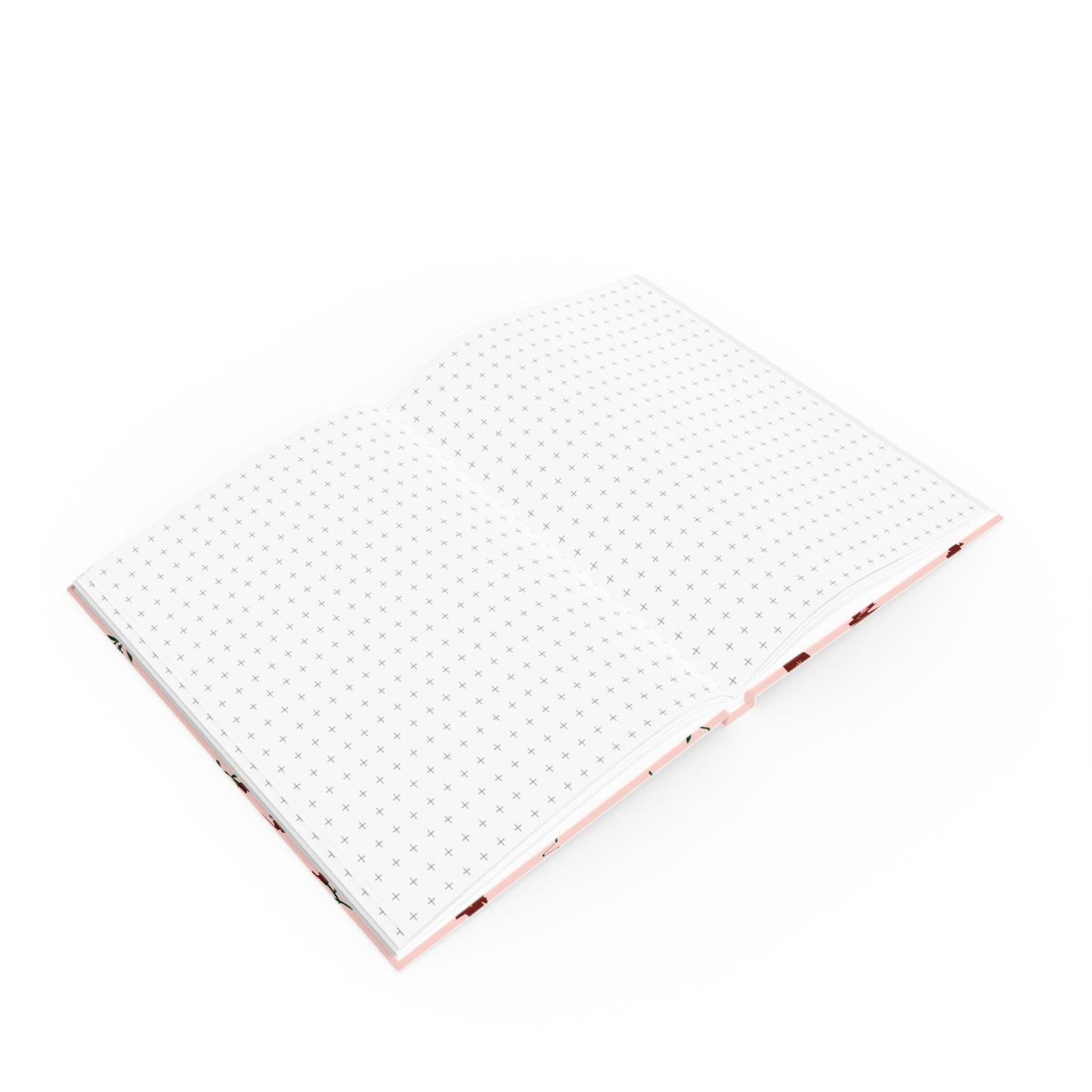 Crimson Bloom Hard Backed Journal