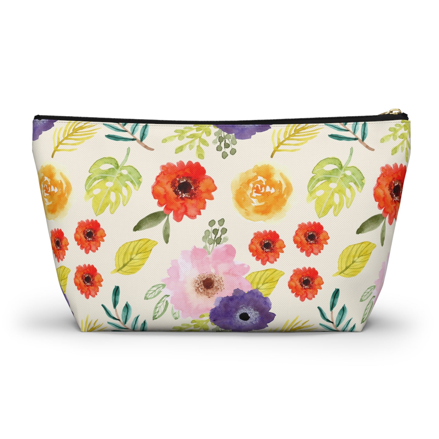 Botanical Bliss Accessory Pouch | Makeup Bag | Travel Organizer | Cosmetic Bag