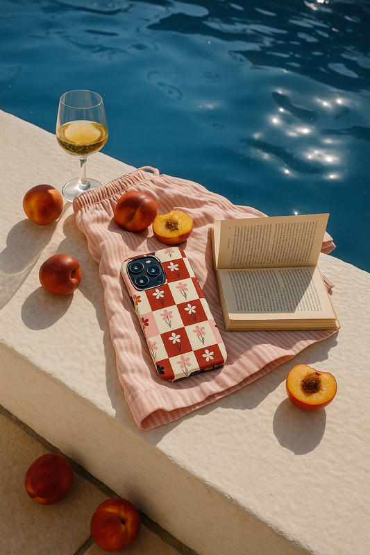 Pop Petal Plaid Phone Case | Tough Cases