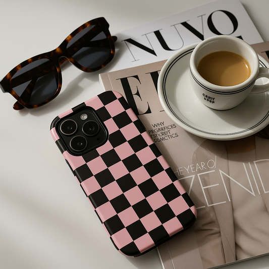 Checkered Charm Phone Case | Tough Cases