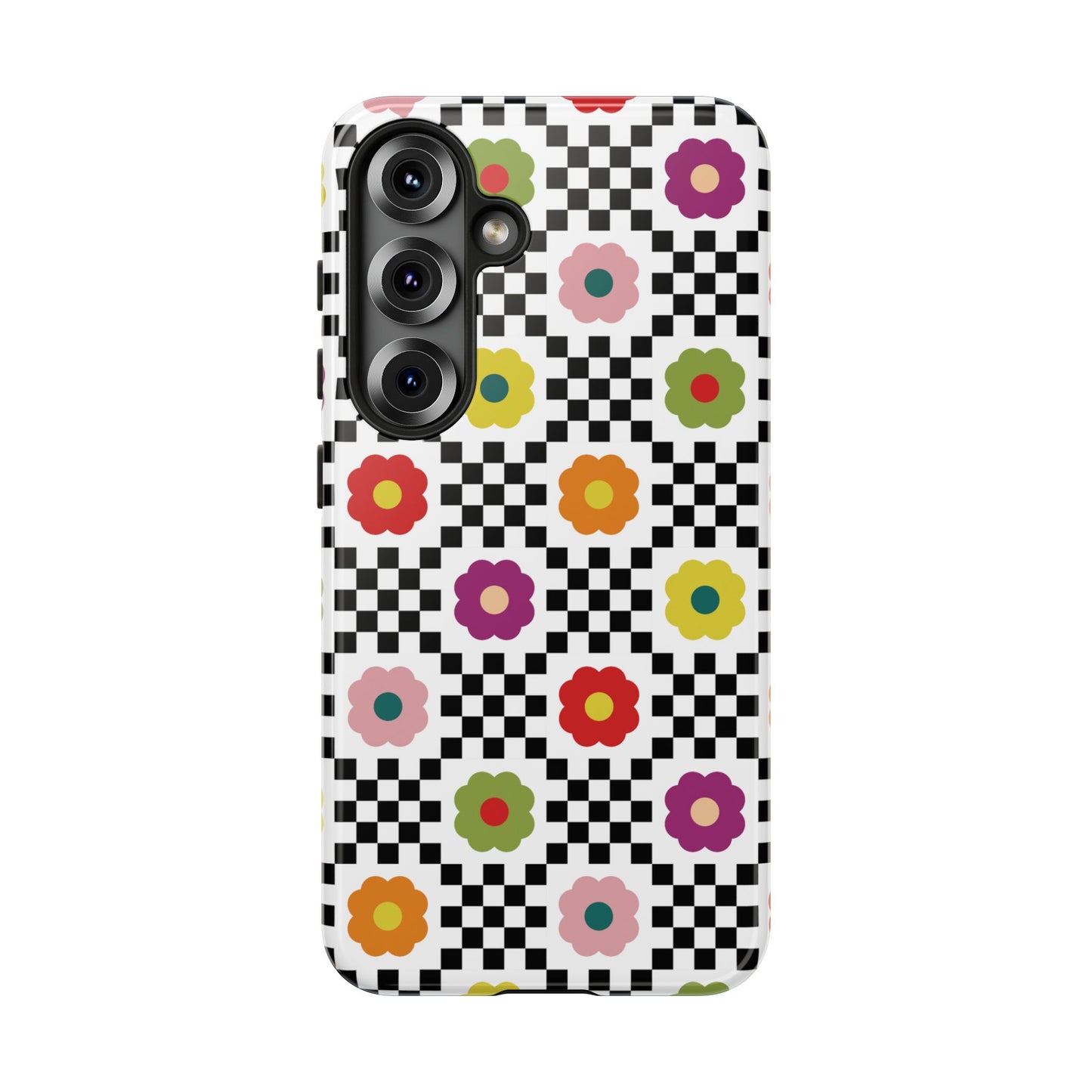 Bloom Check Phone Case | Tough Cases
