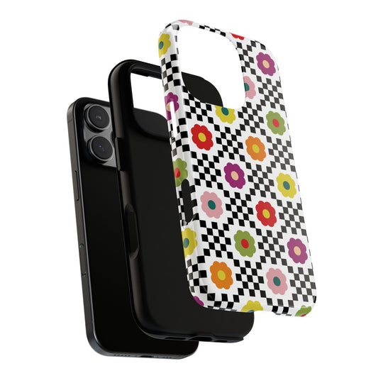 Bloom Check Phone Case | Tough Cases