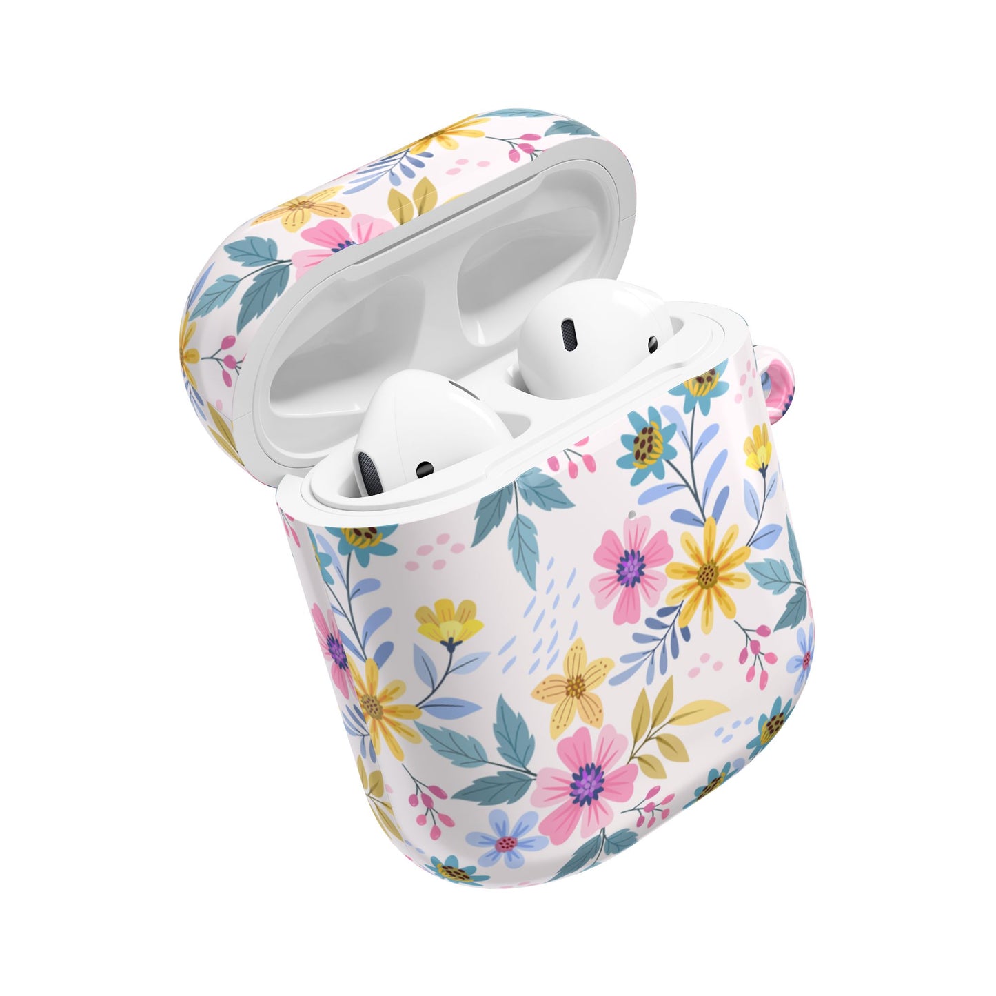 Floral AirPod Case - Stylish Protective Cover for Earbuds