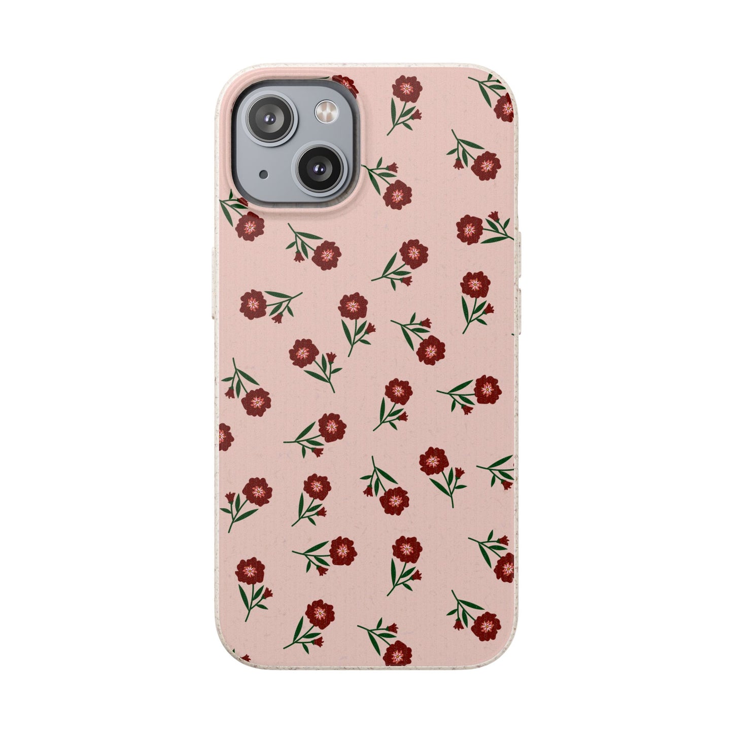Crimson Bloom Eco-Friendly Phone Cases | Biodegradable | Sustainable