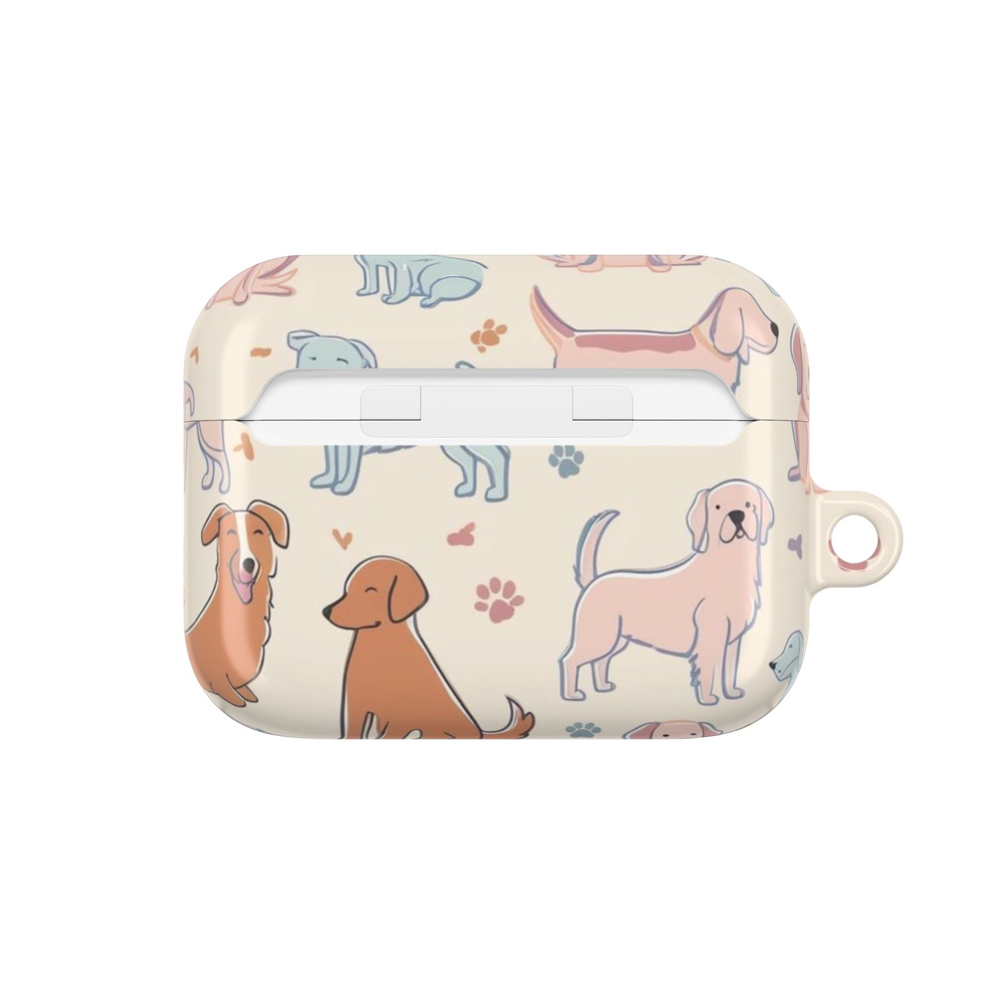 Cute Dog Pattern AirPod Case – Pet Lover Gift