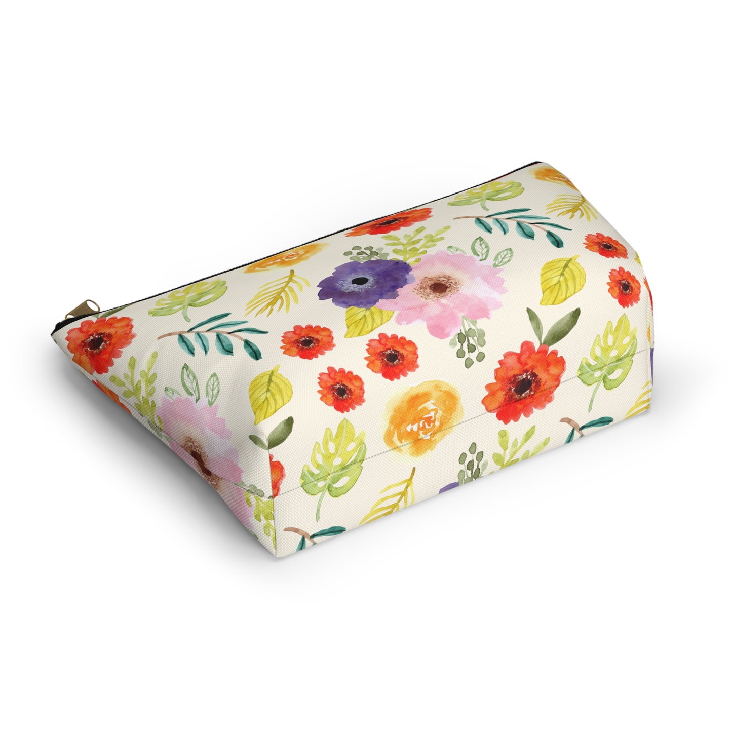 Botanical Bliss Accessory Pouch | Makeup Bag | Travel Organizer | Cosmetic Bag