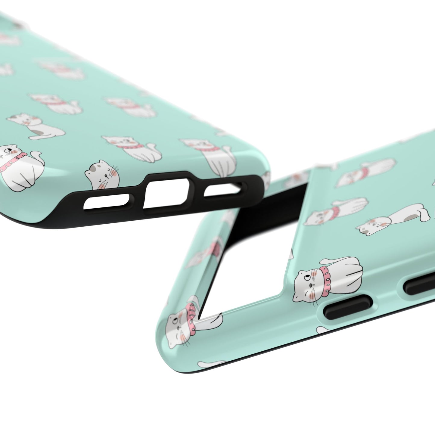 Cute Cat Pattern Phone Case for Cat Lovers