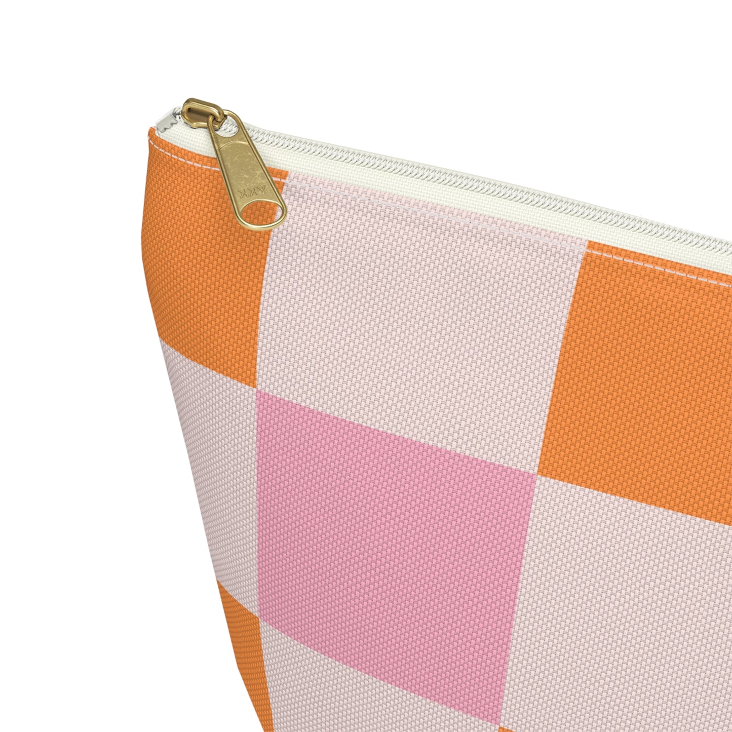 Colorful Checker Accessory Pouch | Makeup Bag | Travel Organizer