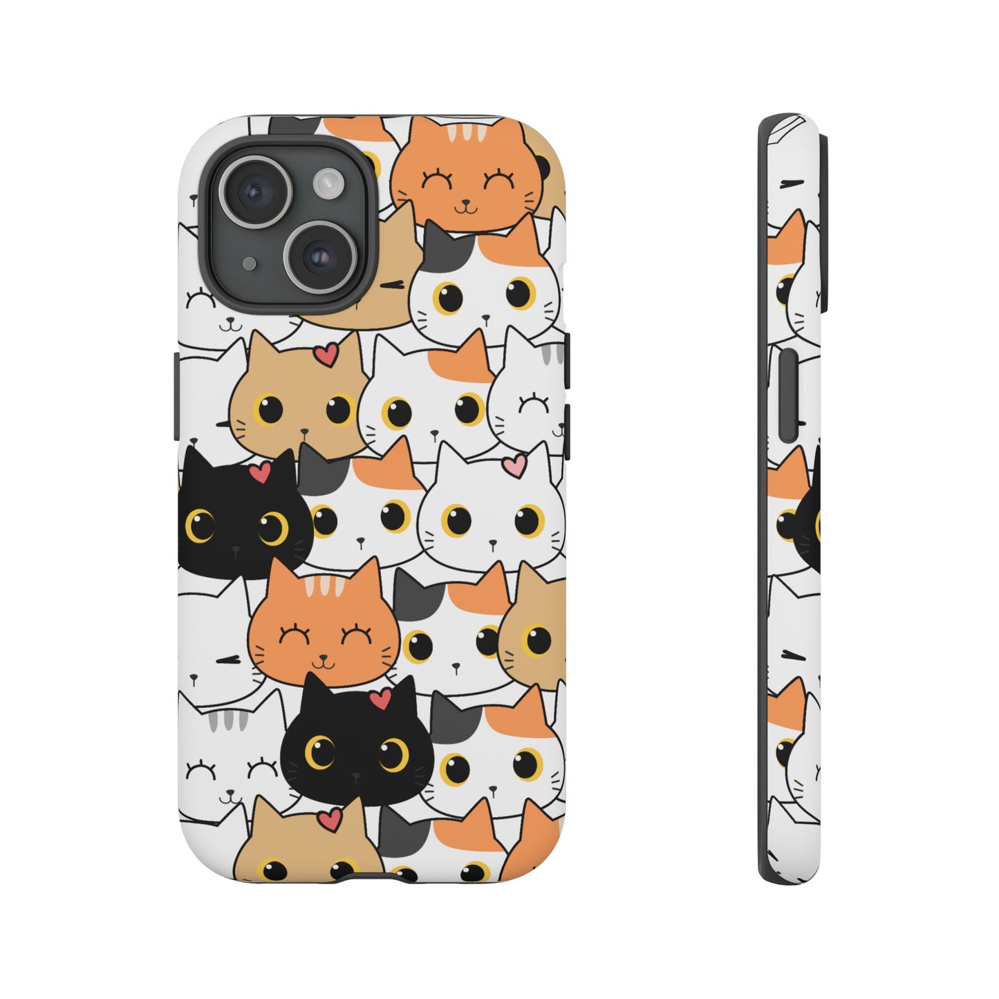 Cute Cat Phone Case - Tough Cases for Cat Lovers