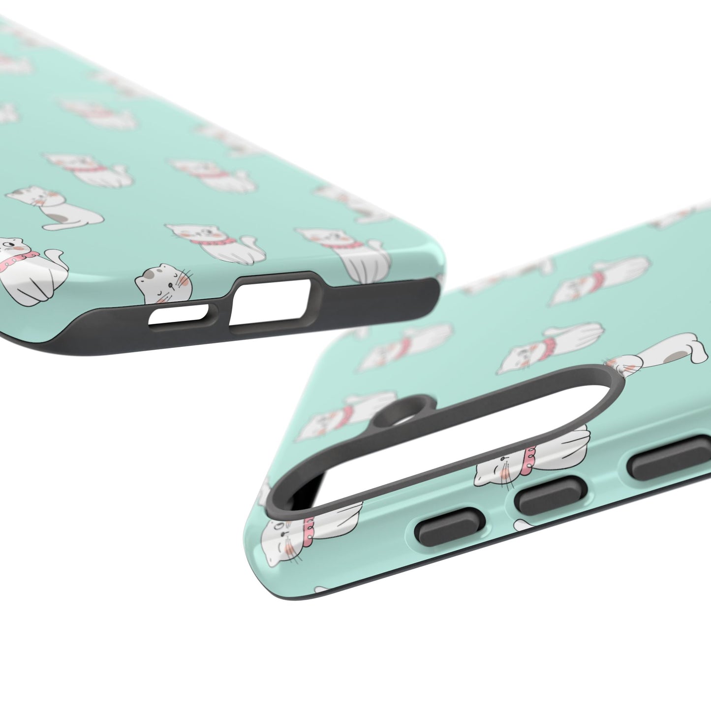 Cute Cat Pattern Phone Case for Cat Lovers