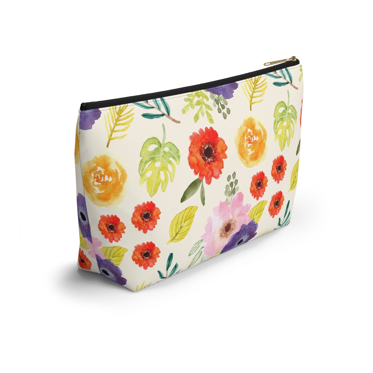 Botanical Bliss Accessory Pouch | Makeup Bag | Travel Organizer | Cosmetic Bag