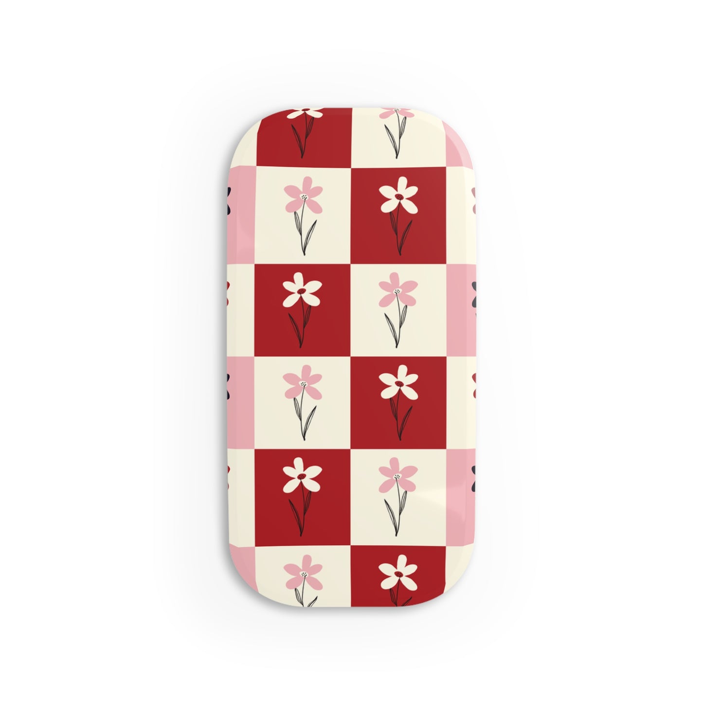 Pop Petal Plaid Phone Grip