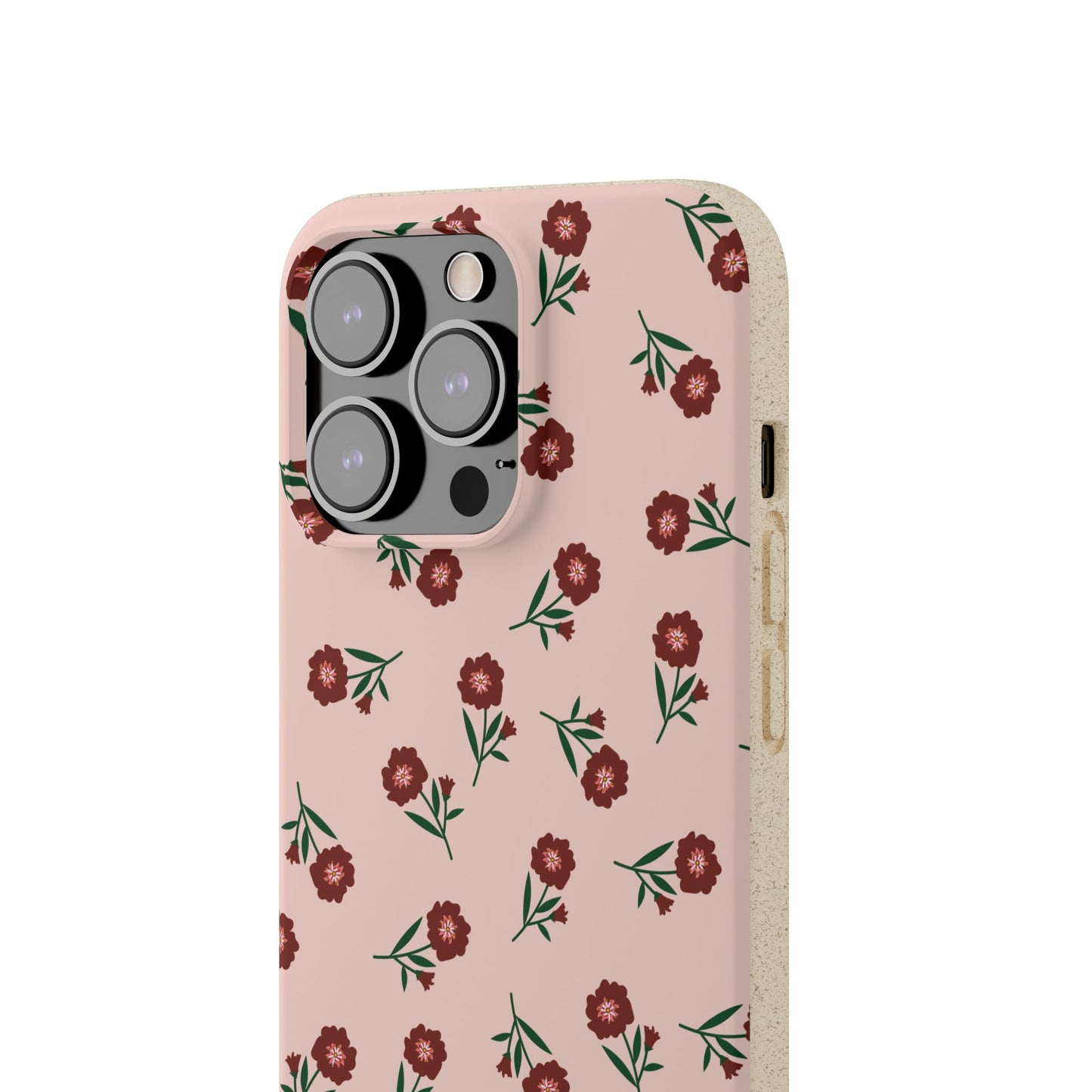Crimson Bloom Eco-Friendly Phone Cases | Biodegradable | Sustainable