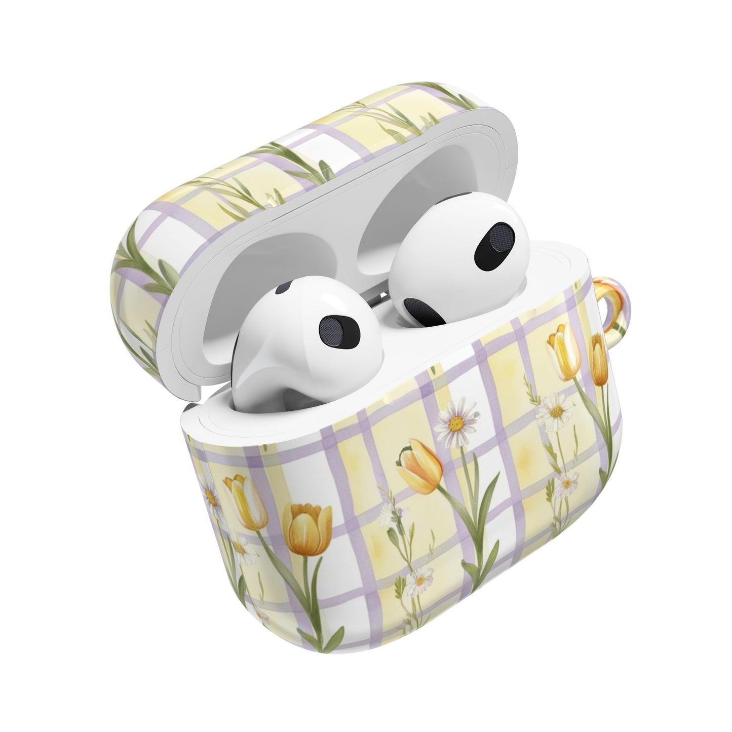 Chic Floral AirPod Cases, Flower Pattern Accessories, Cute Tech Gifts, Stylish Earbud Covers, Spring Inspired Cases