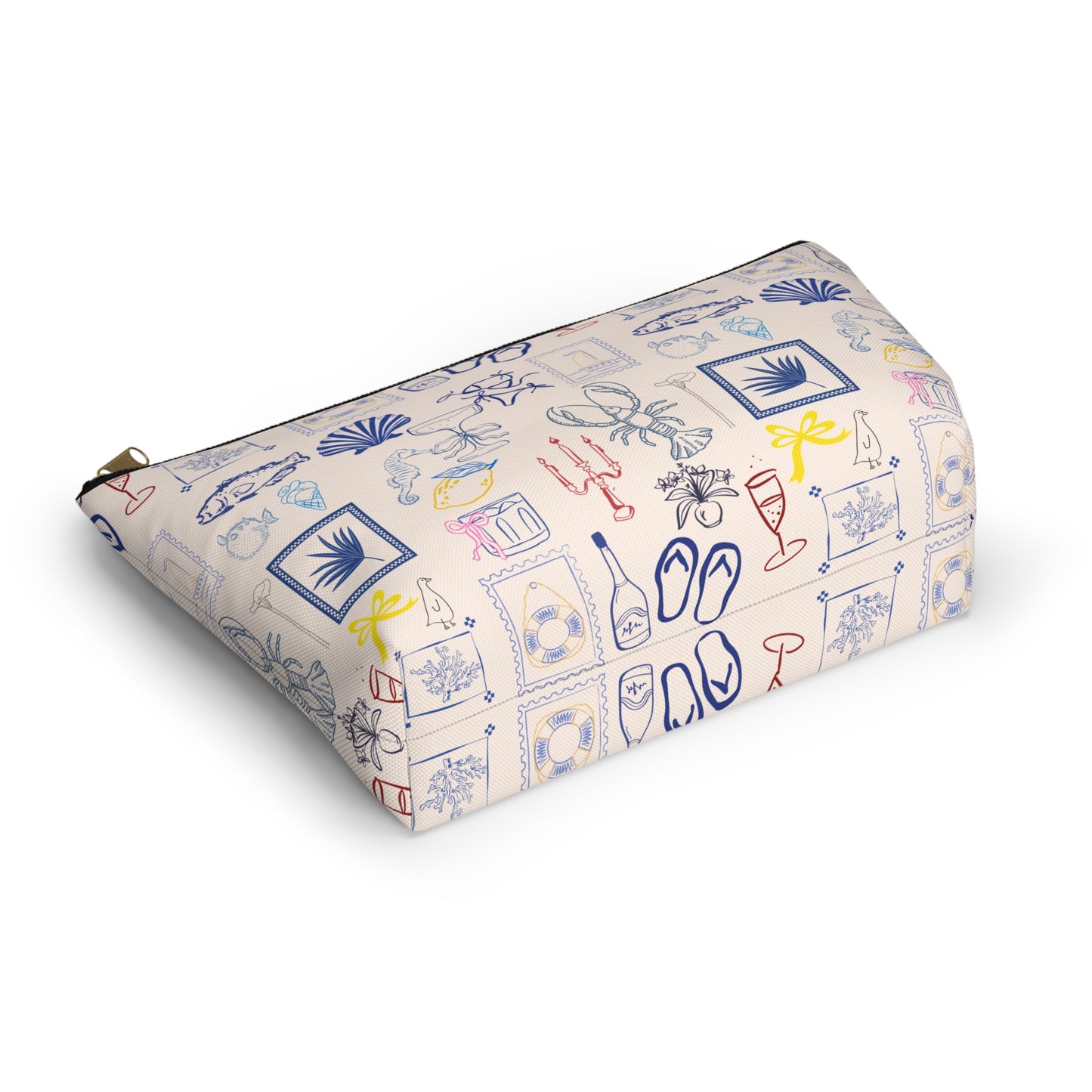 Coastal Breeze Accessory Pouch | Makeup Bag | Travel Organizer | Cosmetic Bag