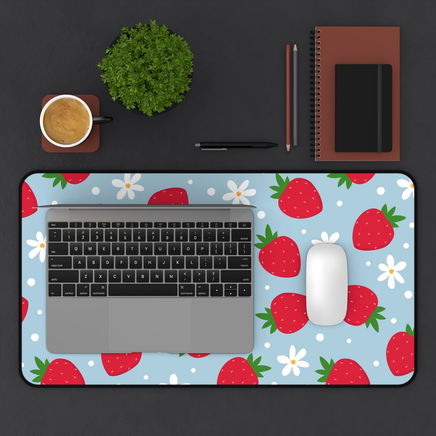 Skyberry Daisy Desk Mat