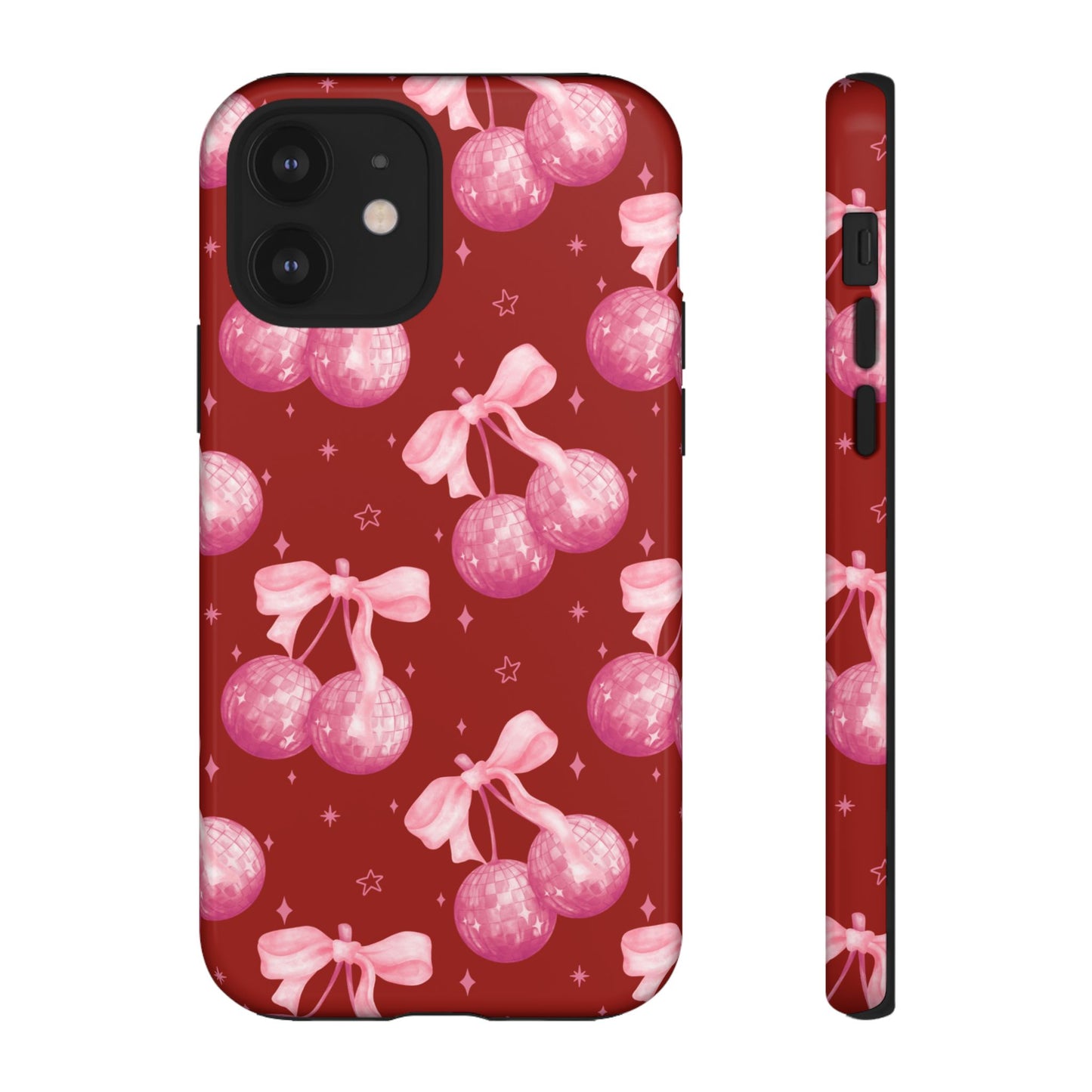 Festive Glitter Ball Phone Case - Holiday Cheer Design