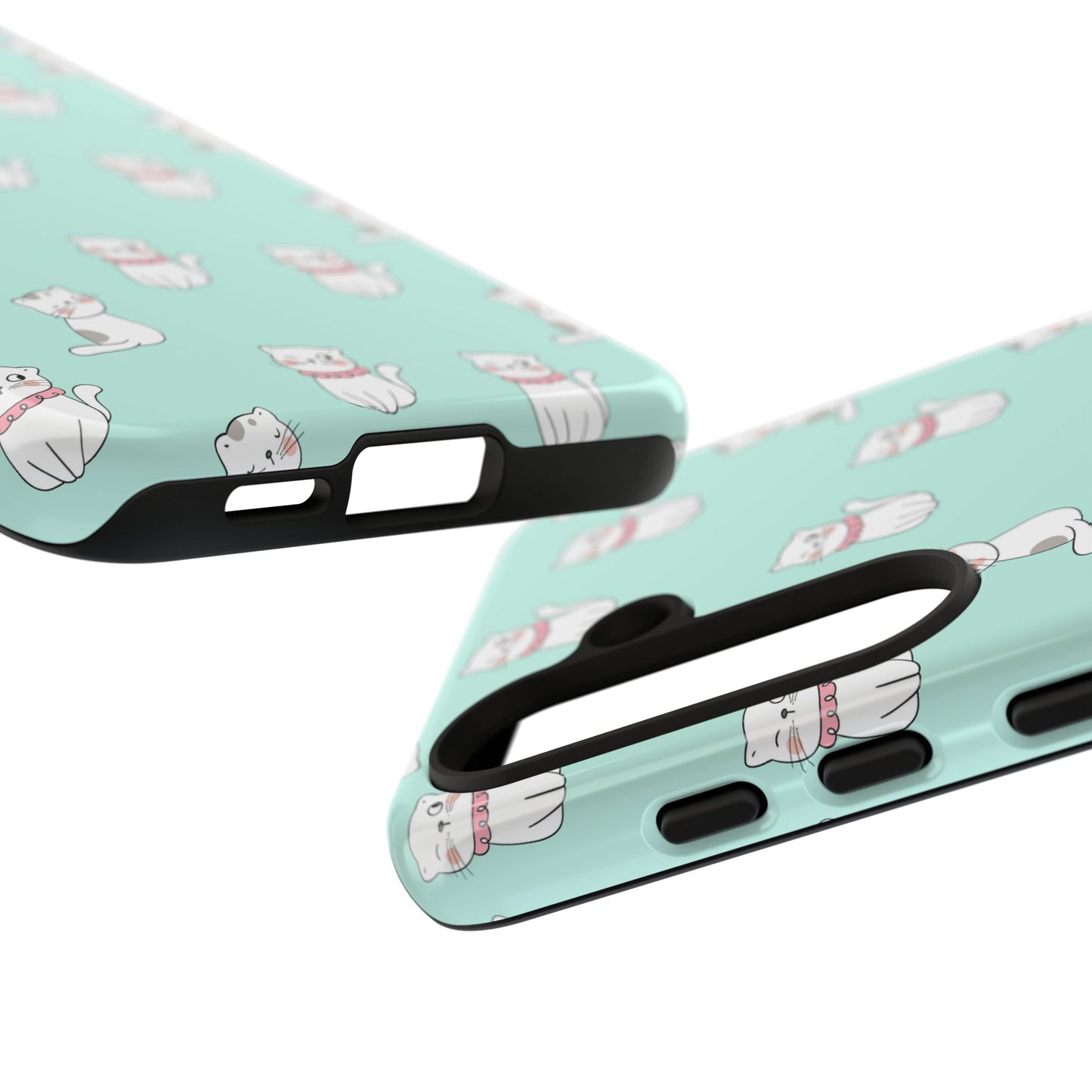 Cute Cat Pattern Phone Case for Cat Lovers