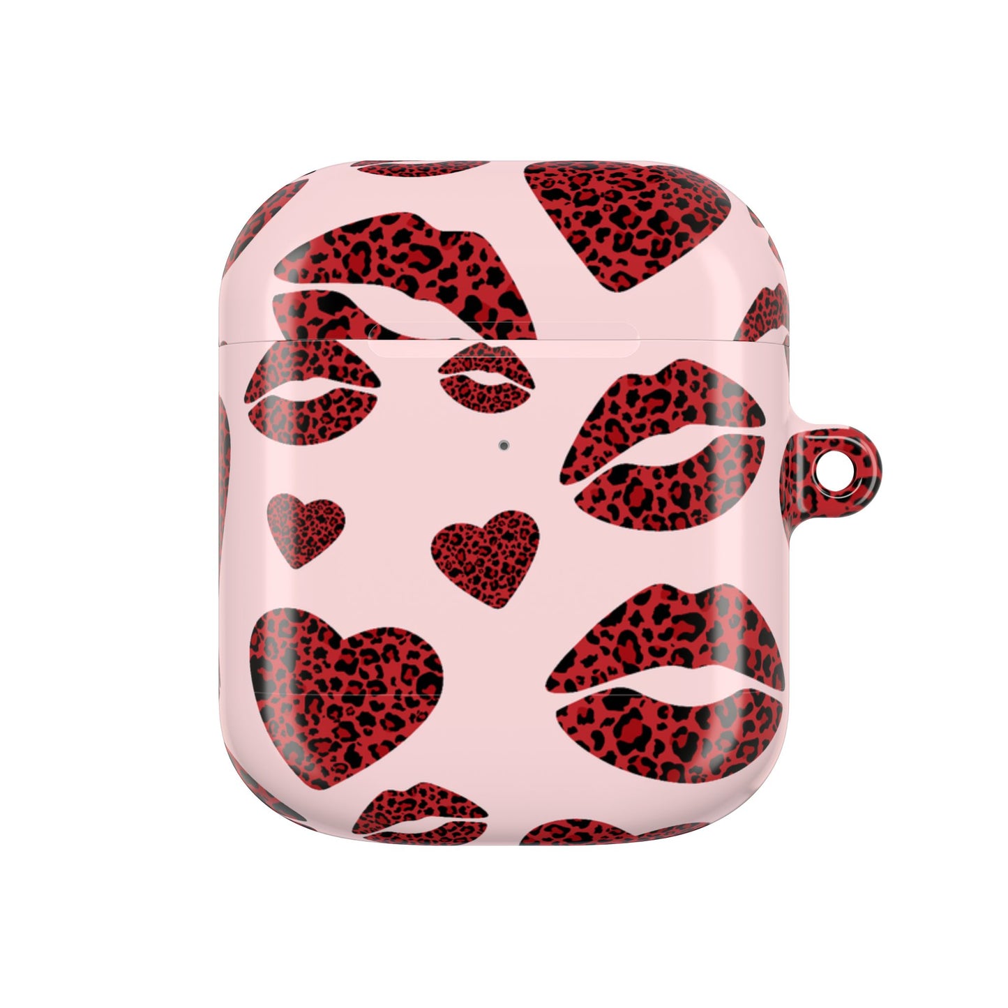 Leopard Kiss AirPod Case – Stylish Love and Wild Vibes