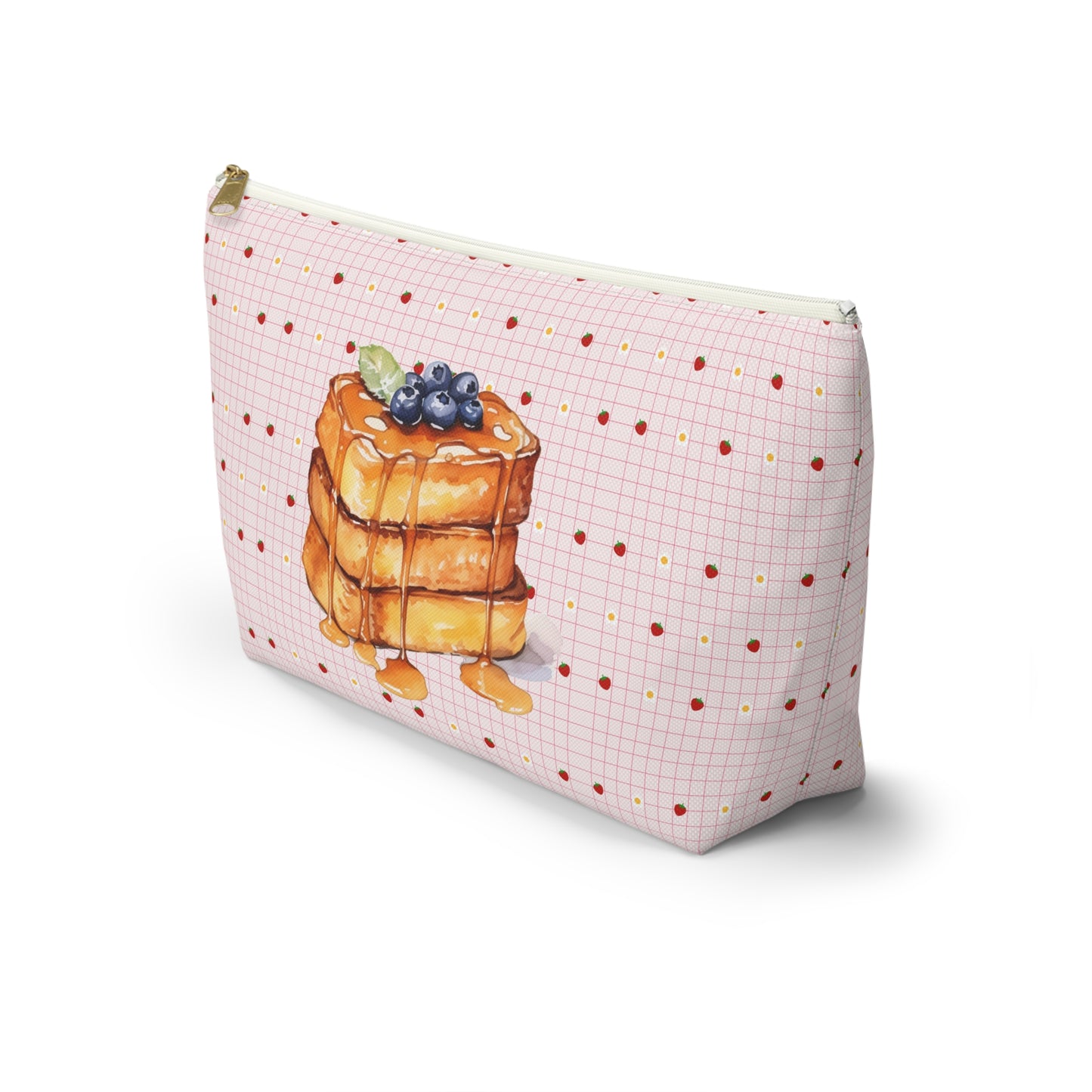 Waffle Me Crazy Accessory Pouch | Cute Makeup Bag