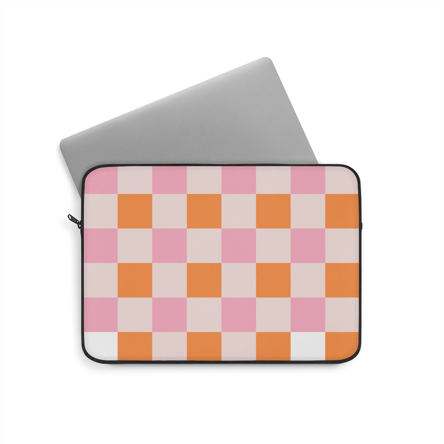 Colorful Checker Laptop Sleeve | Stylish Computer Case