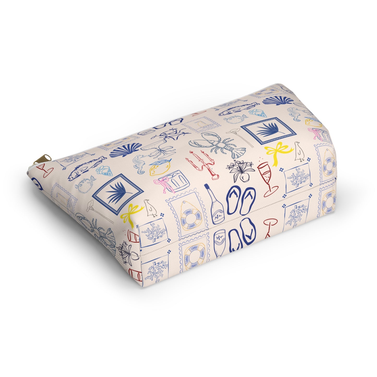 Coastal Breeze Accessory Pouch | Makeup Bag | Travel Organizer | Cosmetic Bag