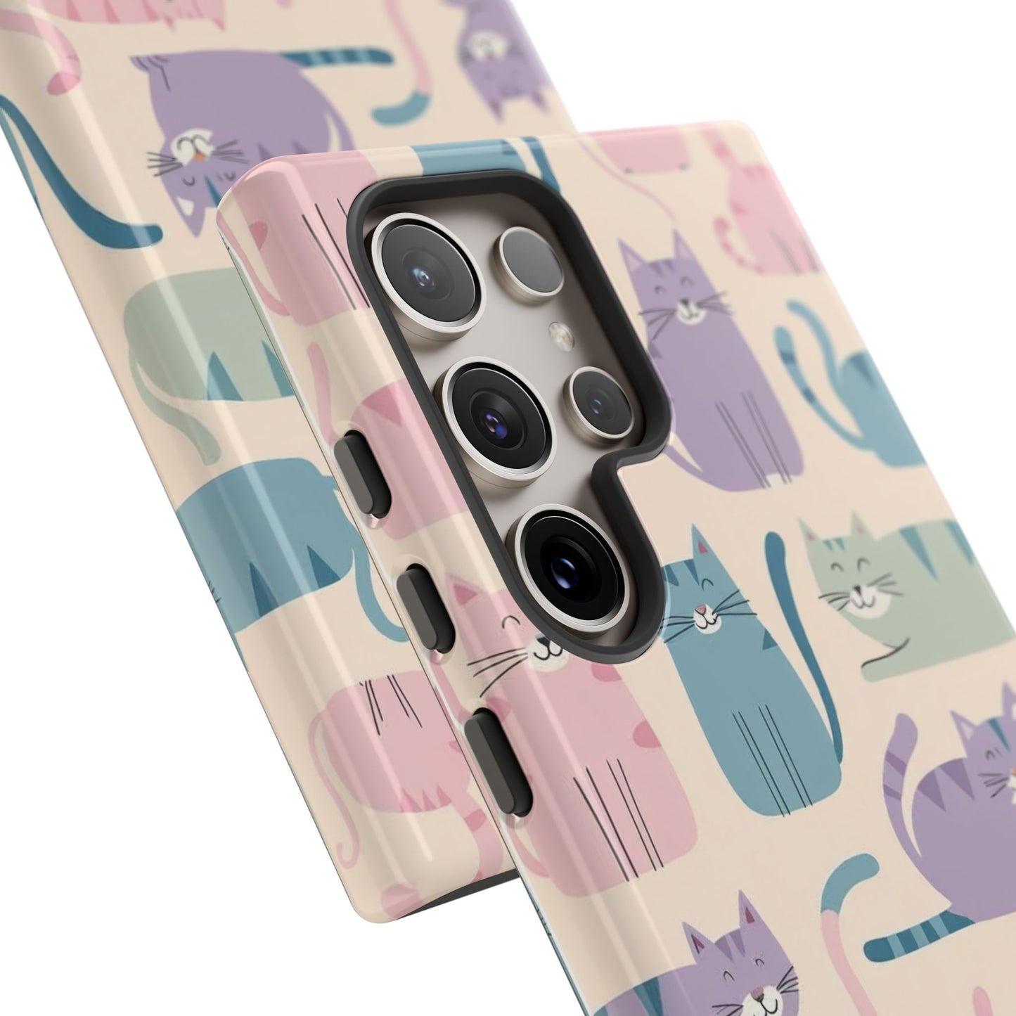 Cute Cat Phone Case - Tough & Stylish Pet Lover Accessory