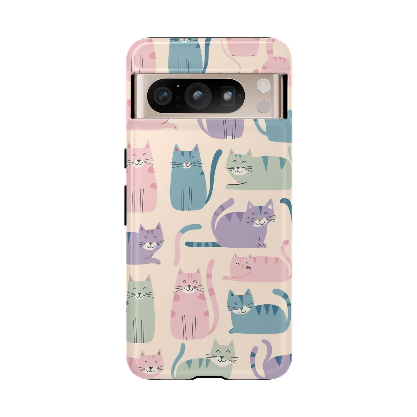 Cute Cat Phone Case - Tough & Stylish Pet Lover Accessory