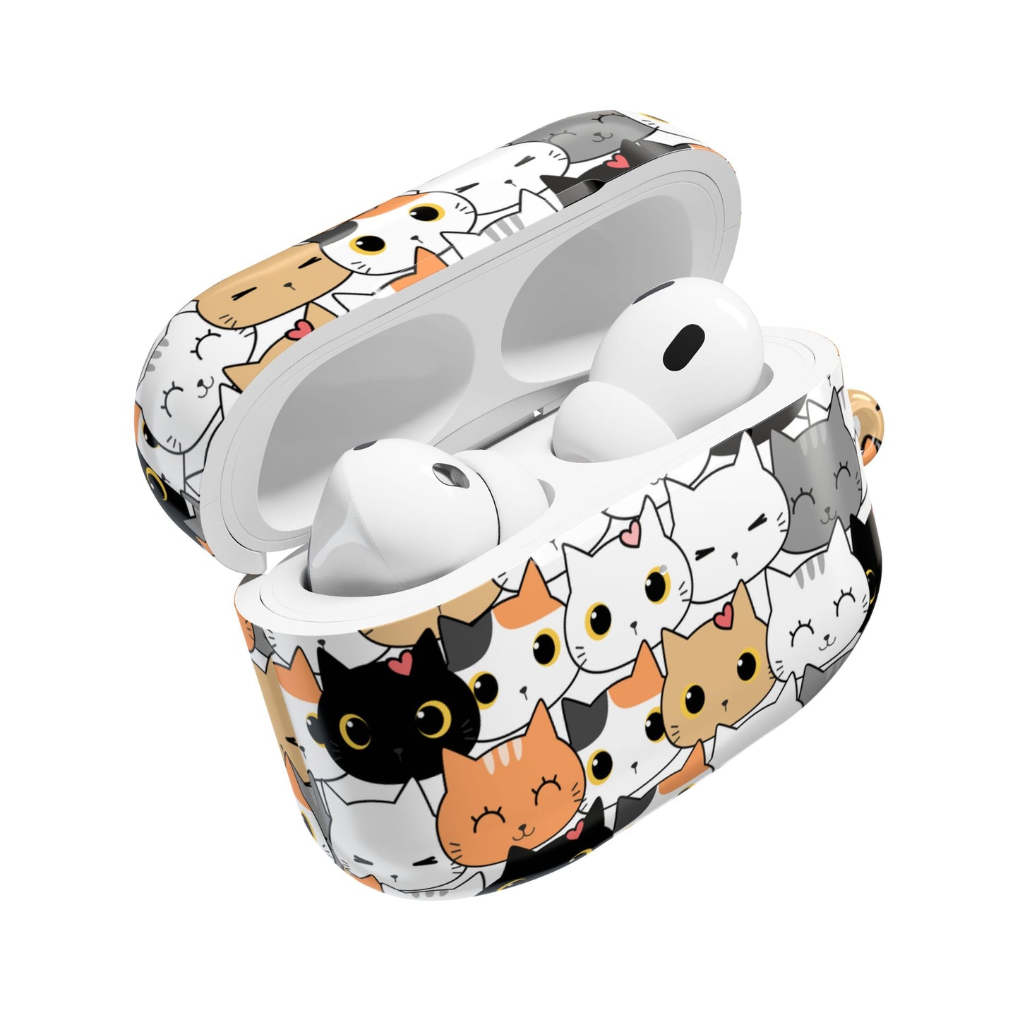 Cute Cat AirPod Case - Adorable Kitty Design for Cat Lovers