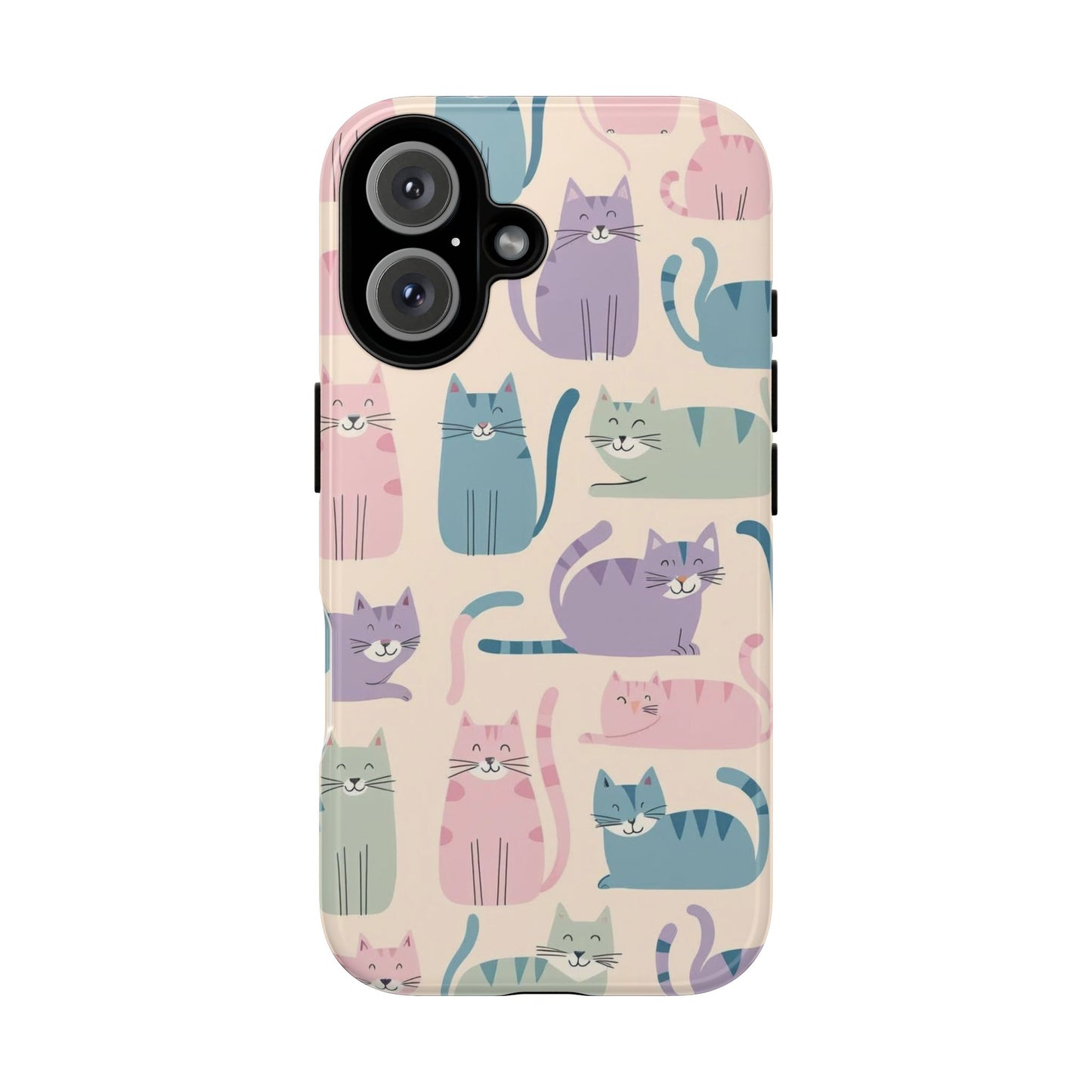 Cute Cat Phone Case - Tough & Stylish Pet Lover Accessory