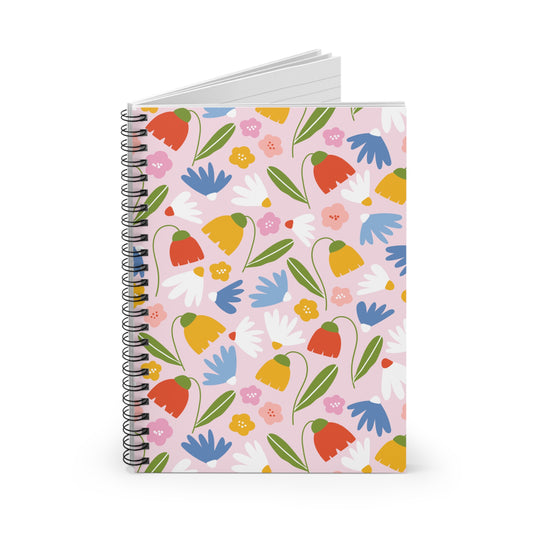Garden Glow Spiral Notebook | Ruled | Journal
