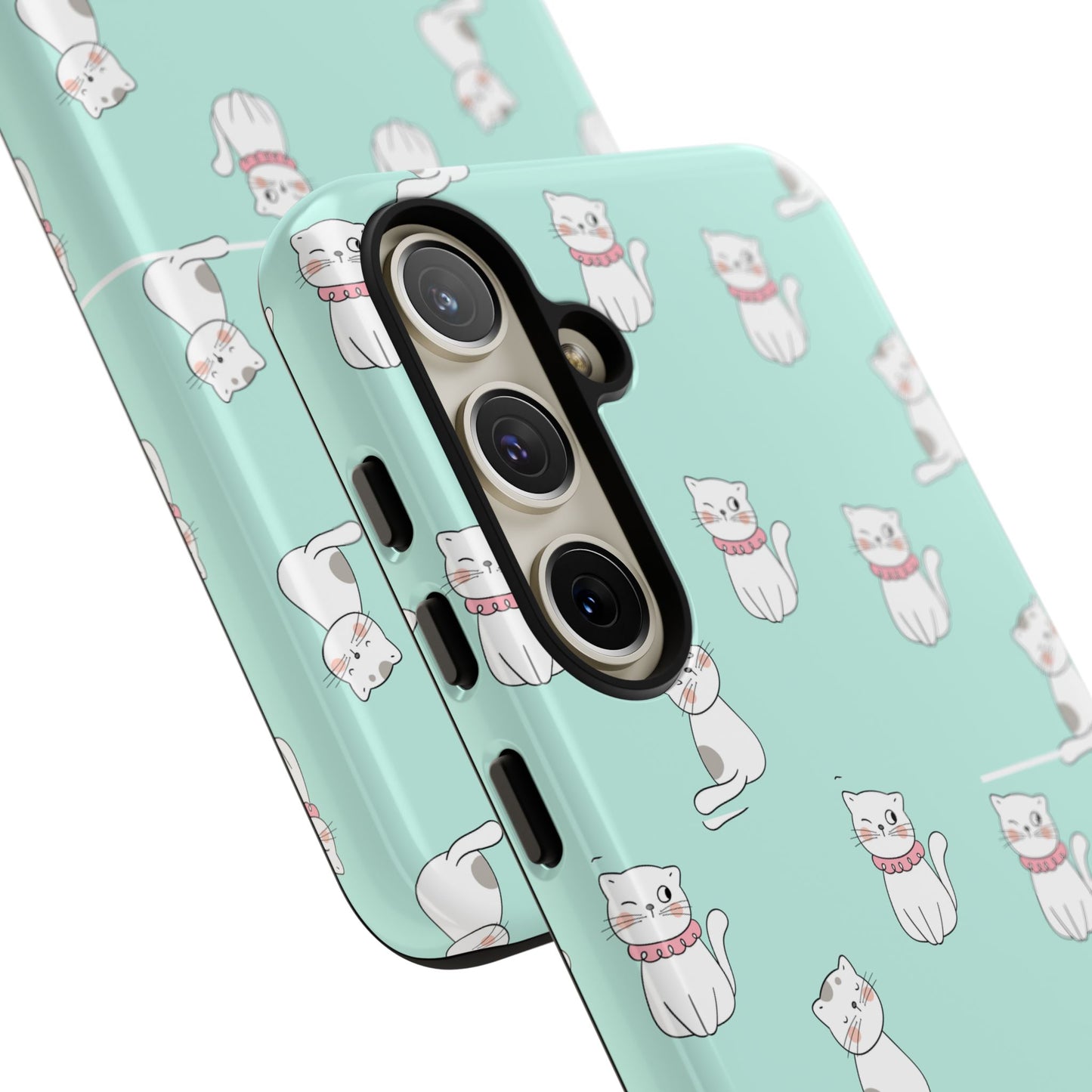 Cute Cat Pattern Phone Case for Cat Lovers