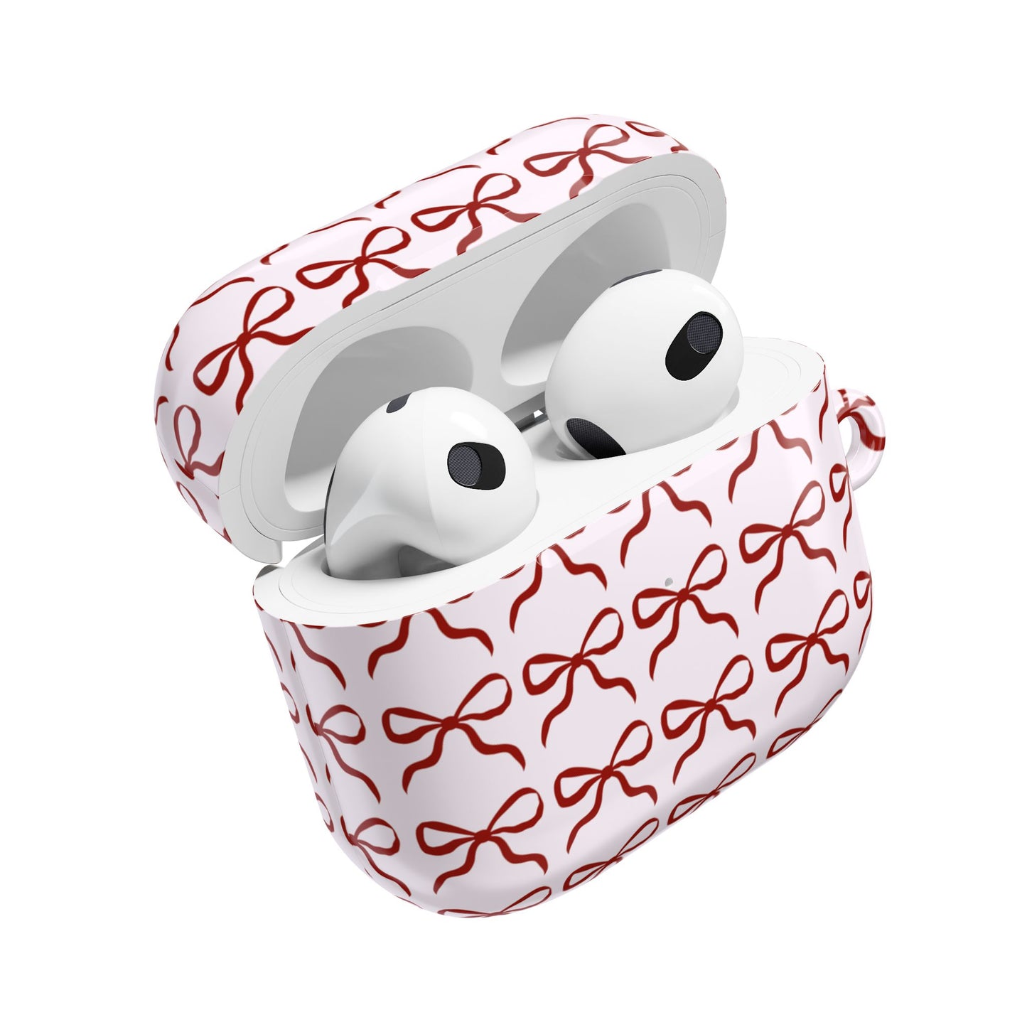 Cute Bow Pattern AirPod Case - Stylish & Protective Accessory