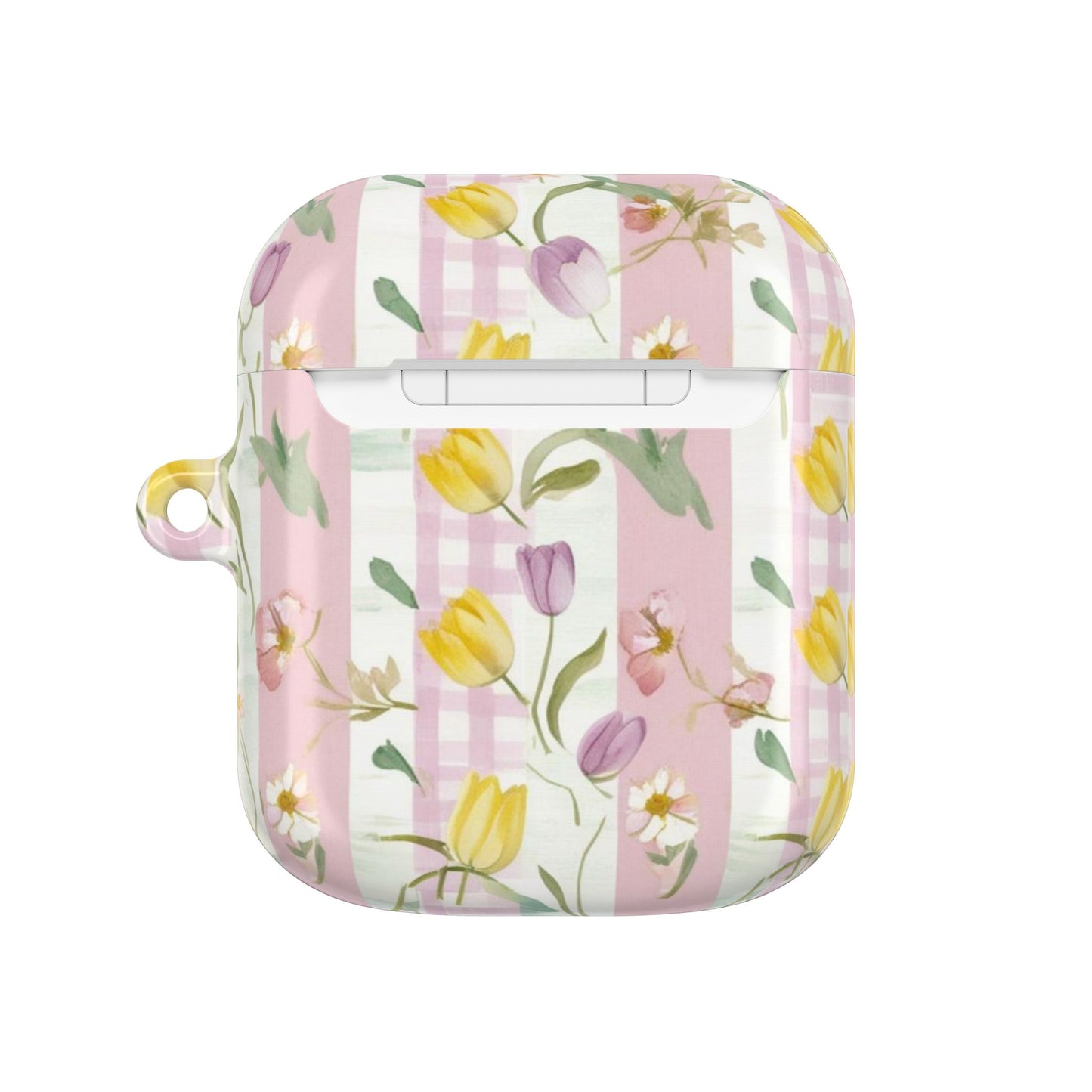 Floral AirPod Case with Pastel Flowers | Spring Vibe, Cute Gift, Stylish Accessory, Easter Present, Girls' Trendy Earbud Holder