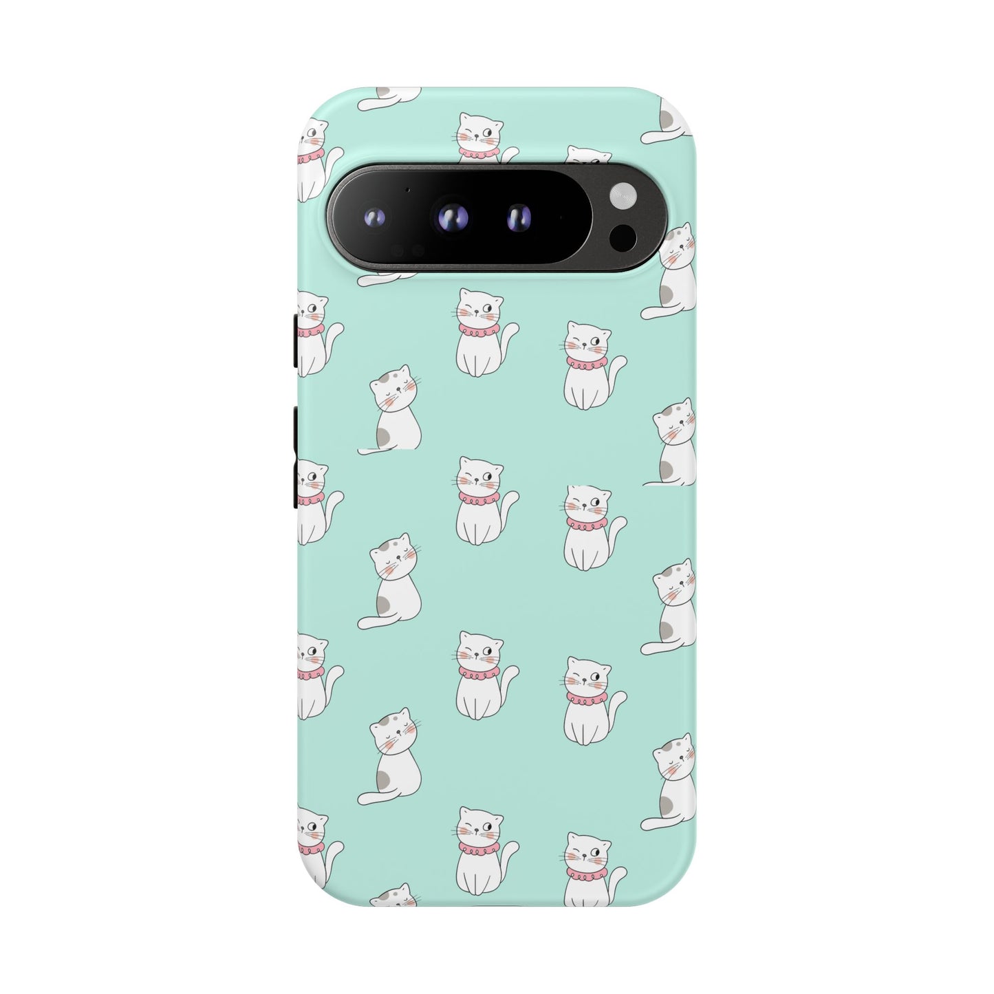 Cute Cat Pattern Phone Case for Cat Lovers