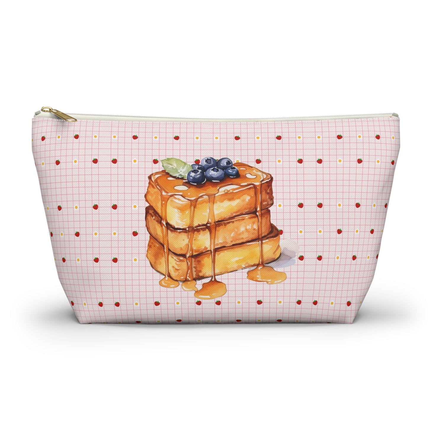 Waffle Me Crazy Accessory Pouch | Cute Makeup Bag