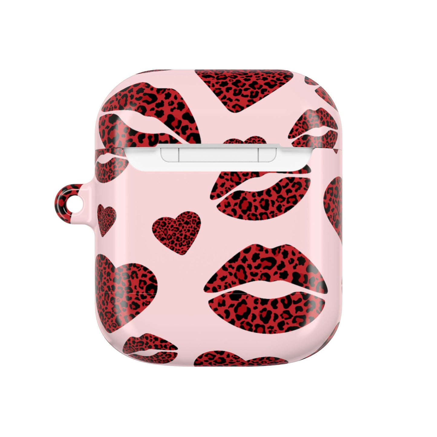 Leopard Kiss AirPod Case – Stylish Love and Wild Vibes