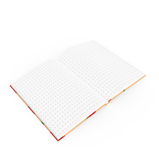 Tomato Pattern Hard Backed Journal