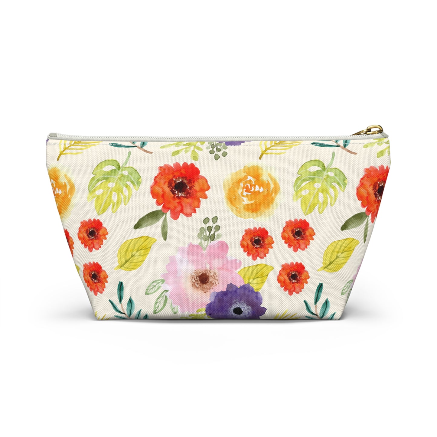 Botanical Bliss Accessory Pouch | Makeup Bag | Travel Organizer | Cosmetic Bag