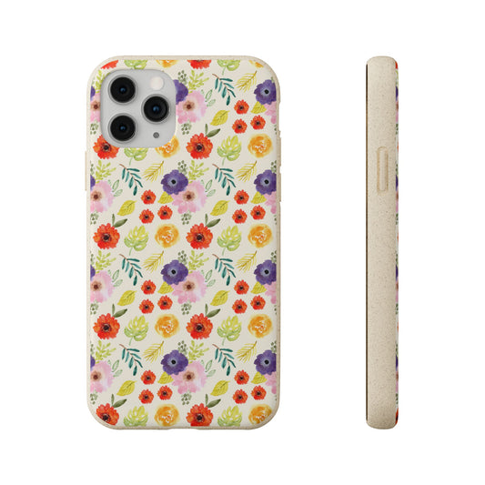 Botanical Bliss Eco-Friendly Phone Cases | Biodegradable | Sustainable