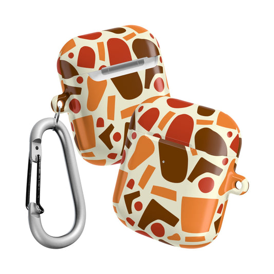 Geometric Retro Design AirPod Case