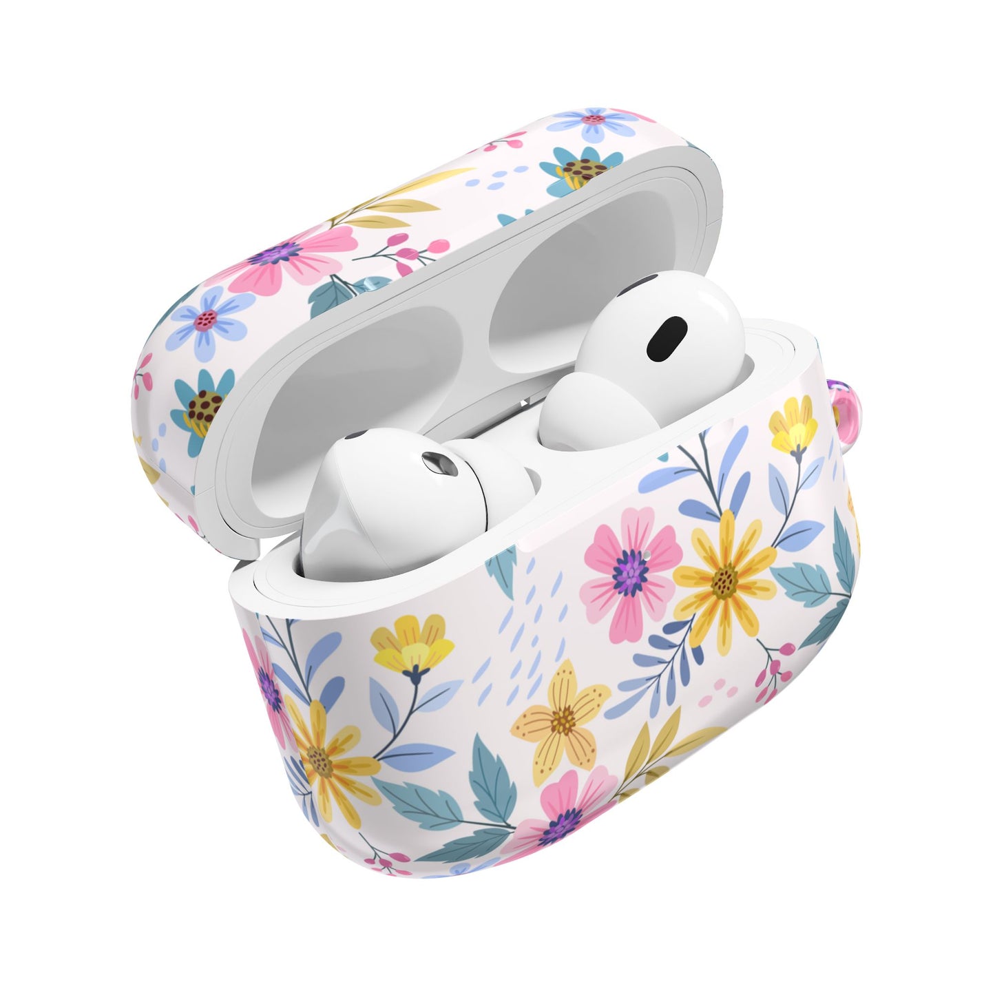 Floral AirPod Case - Stylish Protective Cover for Earbuds