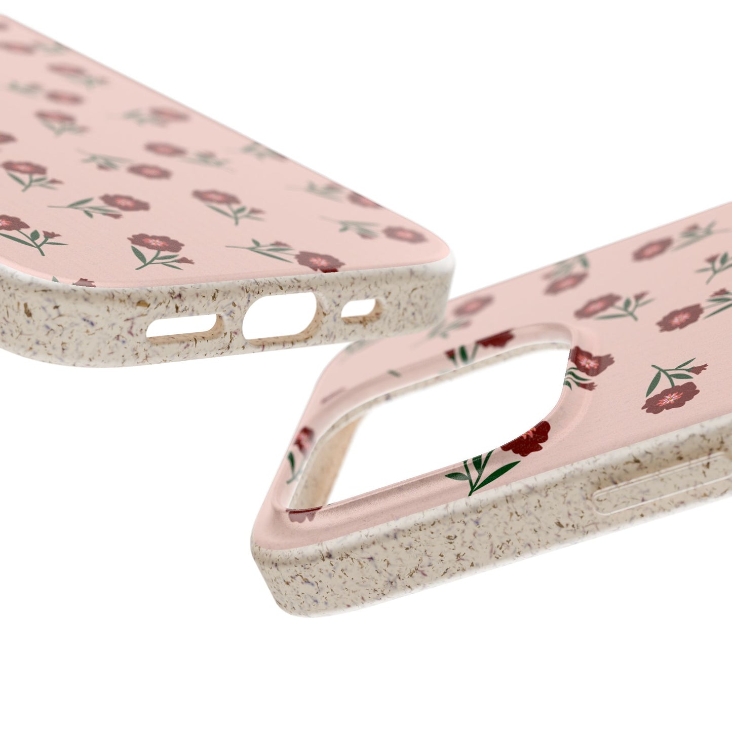 Crimson Bloom Eco-Friendly Phone Cases | Biodegradable | Sustainable