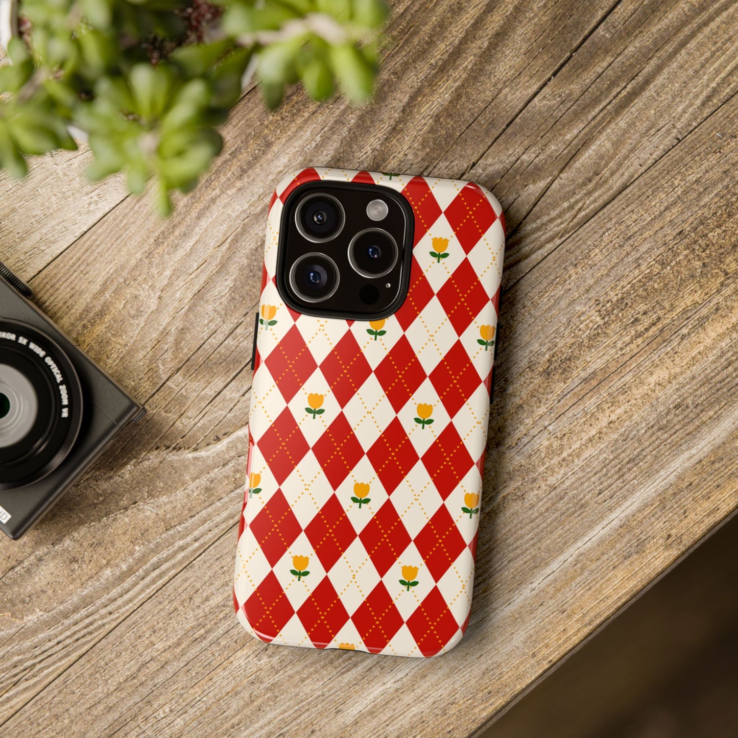 Floral Diamond Pattern | Tough Cases