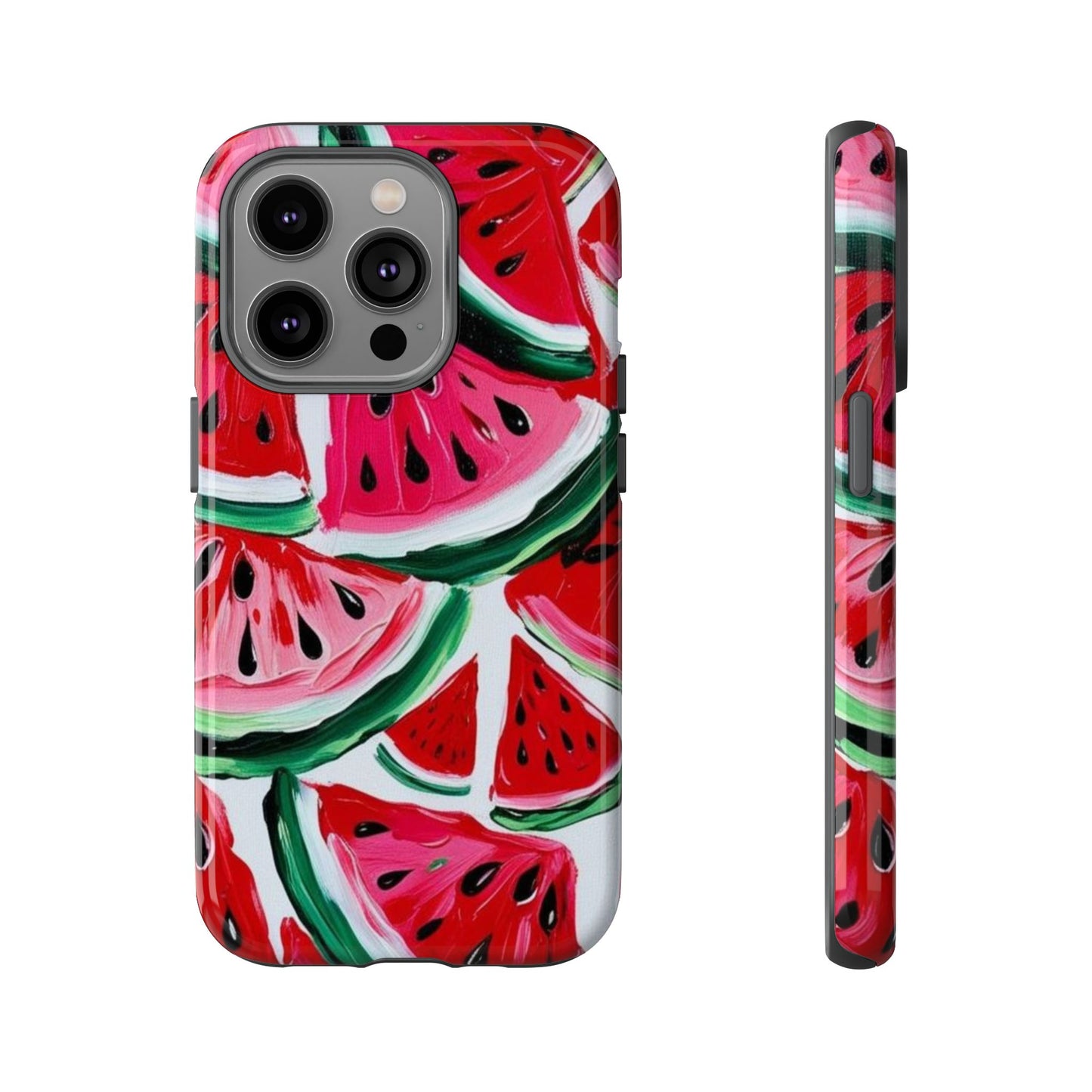 Watermelon Slice Phone Case - Fun & Colorful Tough Case for Summer