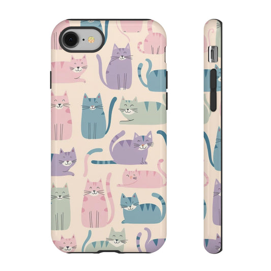 Cute Cat Phone Case - Tough & Stylish Pet Lover Accessory