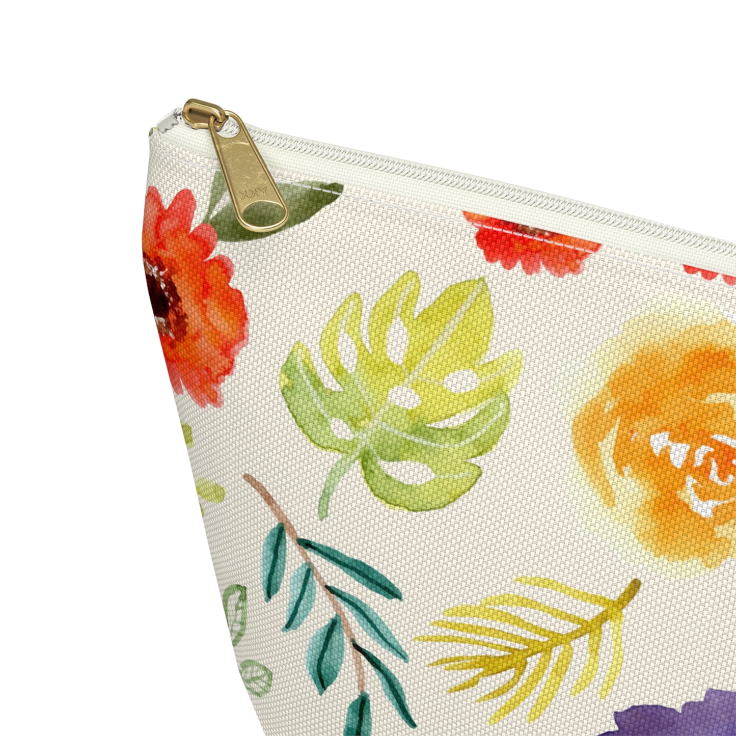 Botanical Bliss Accessory Pouch | Makeup Bag | Travel Organizer | Cosmetic Bag