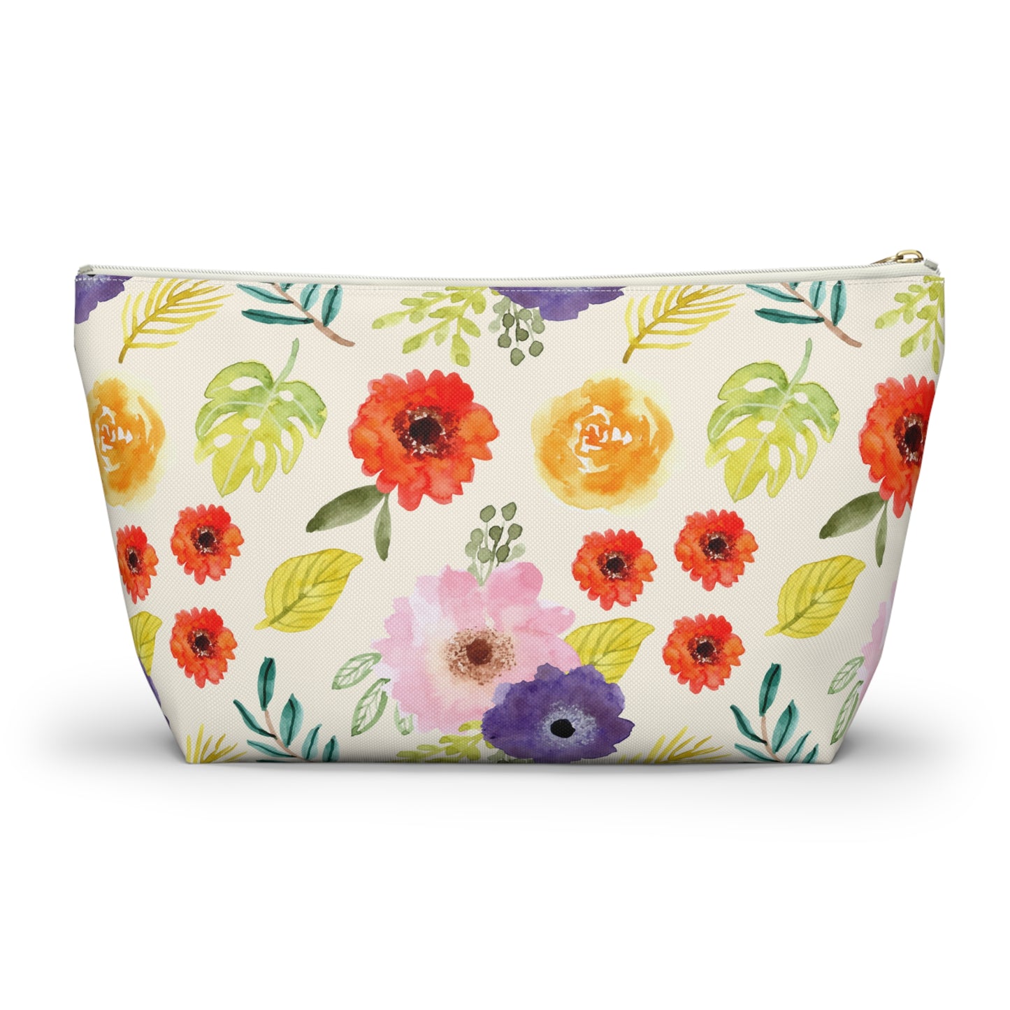 Botanical Bliss Accessory Pouch | Makeup Bag | Travel Organizer | Cosmetic Bag