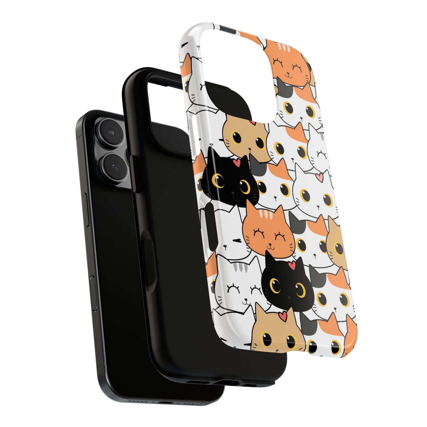 Cute Cat Phone Case - Tough Cases for Cat Lovers