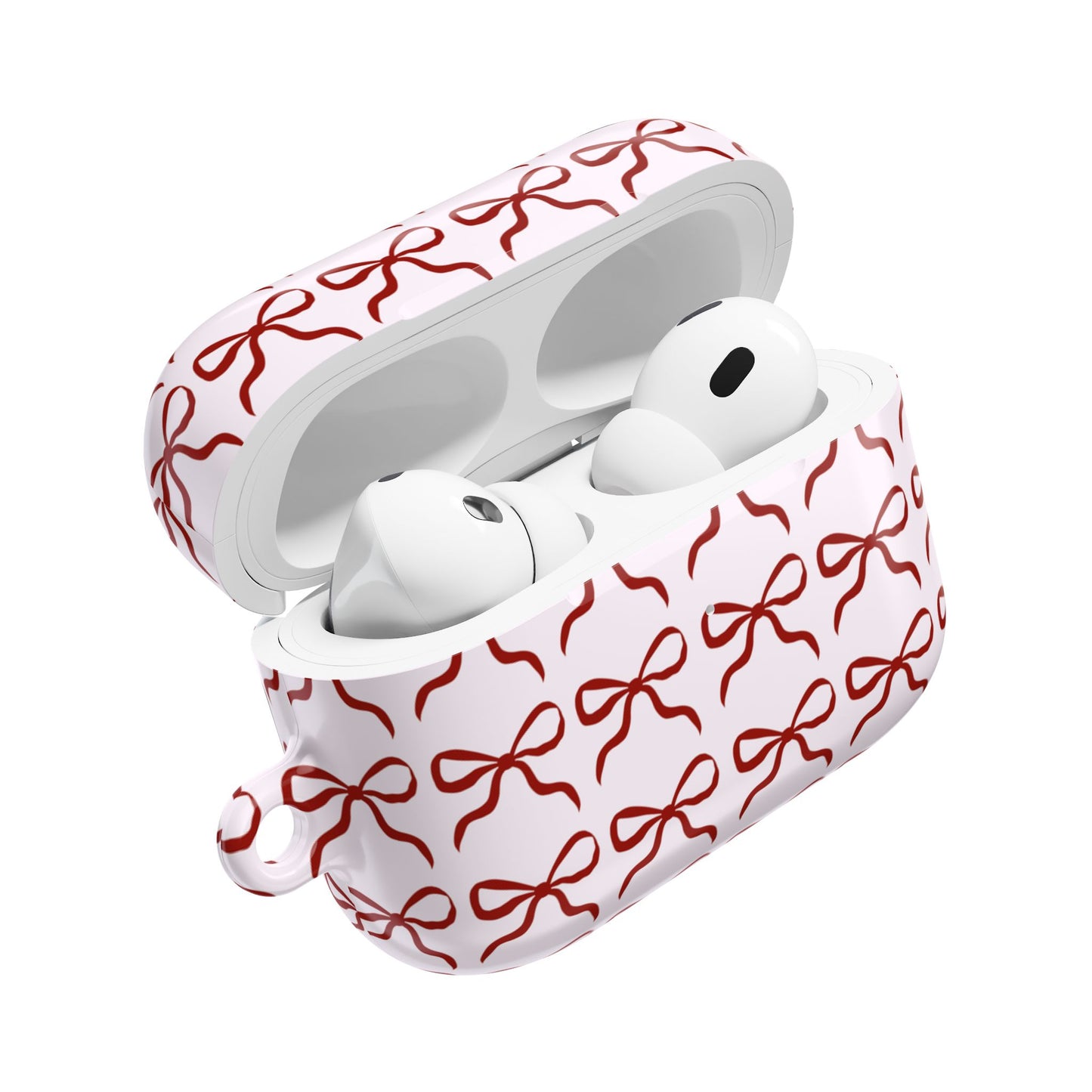 Cute Bow Pattern AirPod Case - Stylish & Protective Accessory
